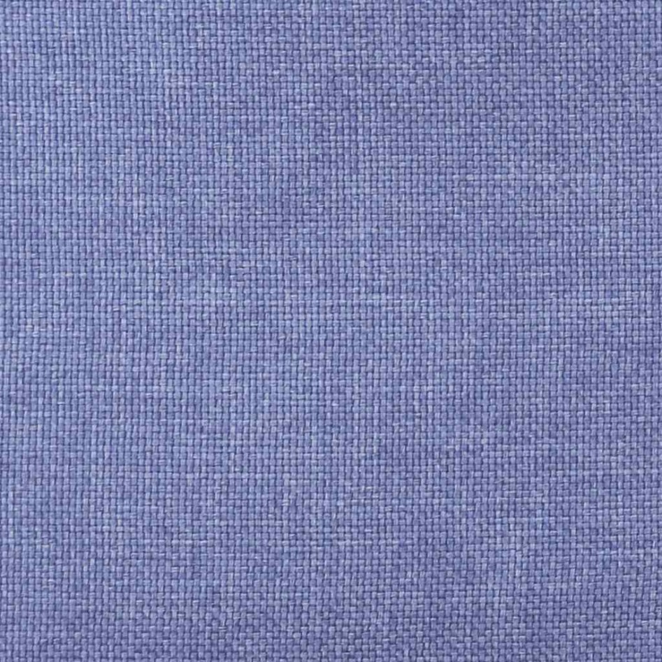 Sillas de comedor 2 uds tela azul