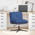 Silla de oficina giratoria de tela