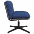 Silla de oficina giratoria de tela