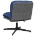 Silla de oficina giratoria de tela