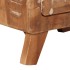 Mesita de noche 40x32x46 cm madera maciza