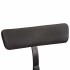 Taburetes de barra 2 uds negro 49x43x88 cm madera maciza