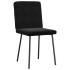 Sillas de comedor 4 unidades terciopelo
