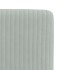 Sillas de comedor 4 unidades terciopelo gris