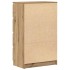 Aparador de madera de ingeniería roble artisan 60x35x98,5