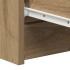 Aparador de madera de ingeniería roble artisan 60x35x98,5