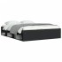 Estructura de cama negra 140x200