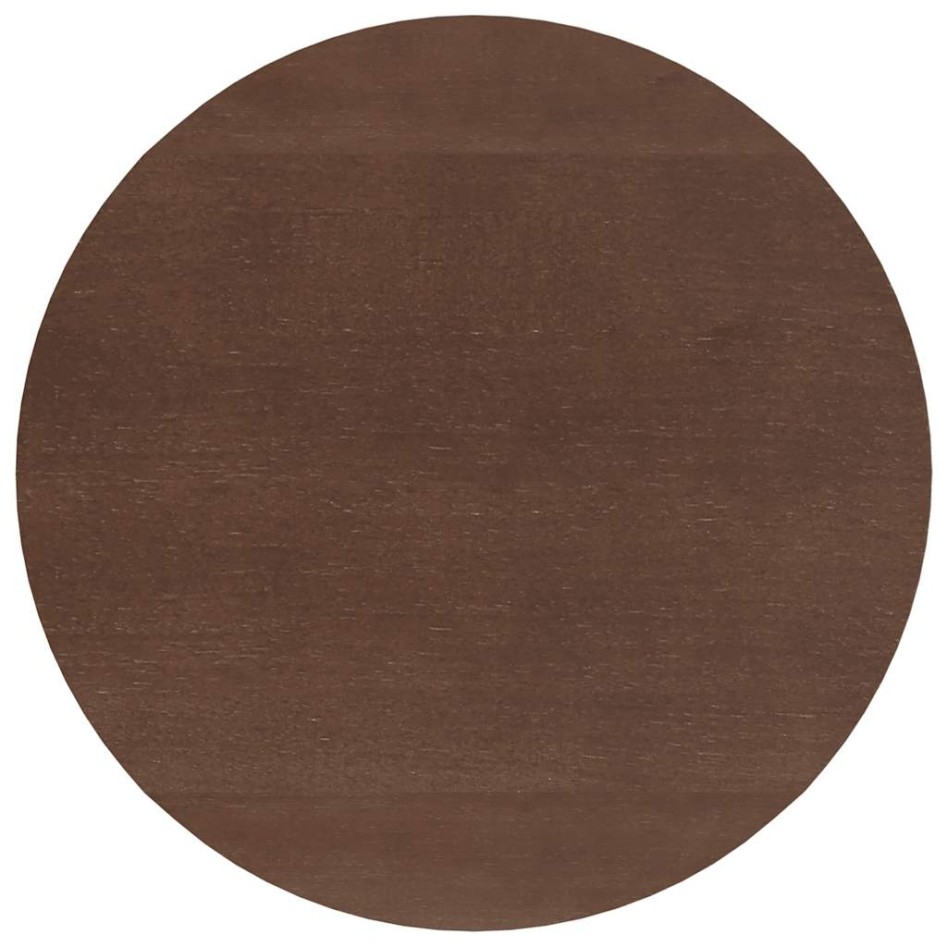 Mesa de comedor de madera maciza de caucho