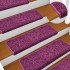 Alfombrilla escalera 30 uds 65x21x4 cm