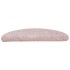 Alfombrilla escalera 30 uds rosa clara 56x17x3