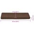 Alfombrilla escalera 30 uds 65x21x4 cm