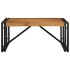 Mesa de centro 80x80x35 cm madera maciza