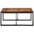 Mesa de centro 80x80x35 cm madera maciza