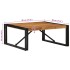 Mesa de centro 80x80x35 cm madera maciza