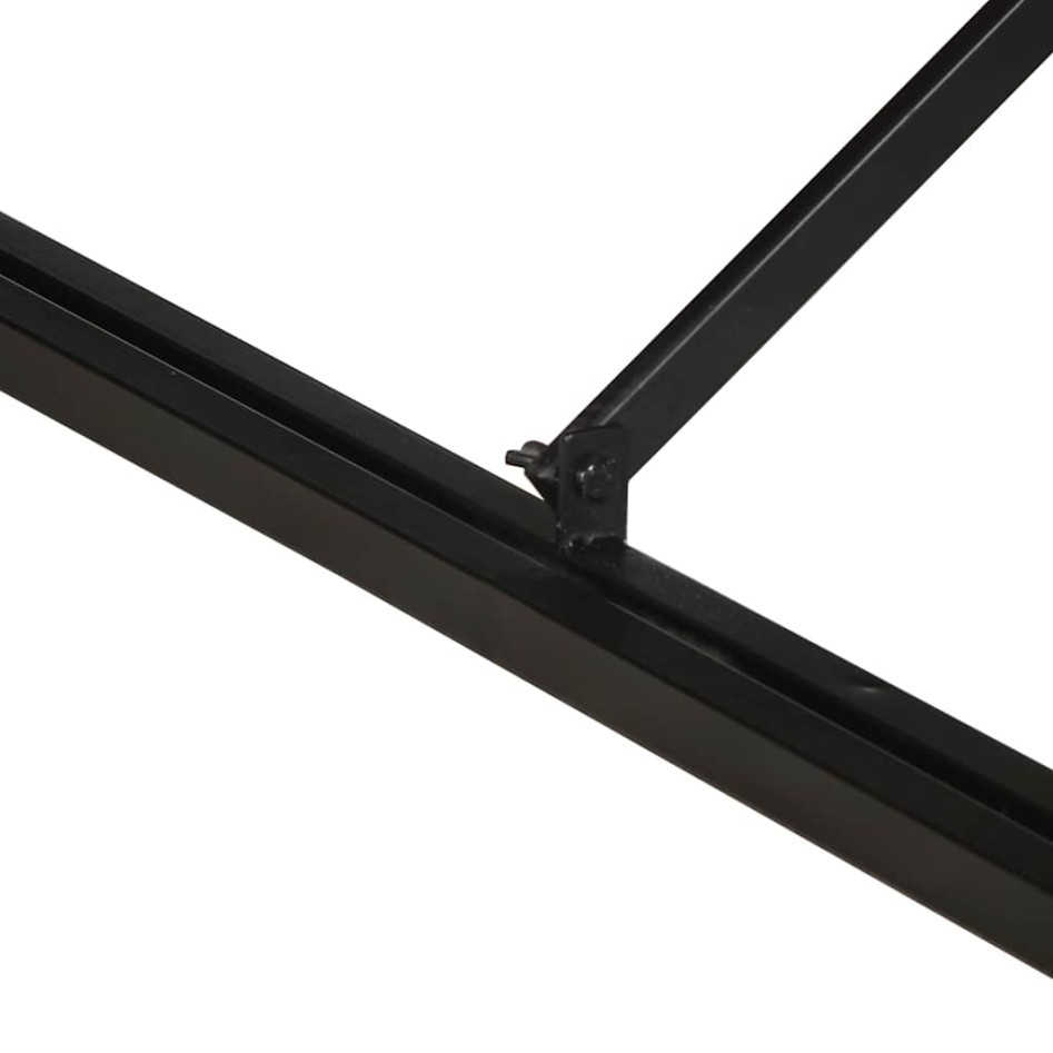 Mesa de centro 80x80x35 cm madera maciza de mango