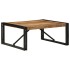 Mesa de centro 80x80x35 cm madera maciza de mango