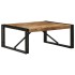 Mesa de centro 80x80x35 cm madera maciza de mango