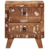 Mesilla de noche 2 uds 40x32x46 cm madera maciza
