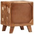 Mesilla de noche 2 uds 40x32x46 cm madera maciza