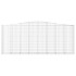 Cesta gaviones forma arco hierro galvanizado 400x50x160/180