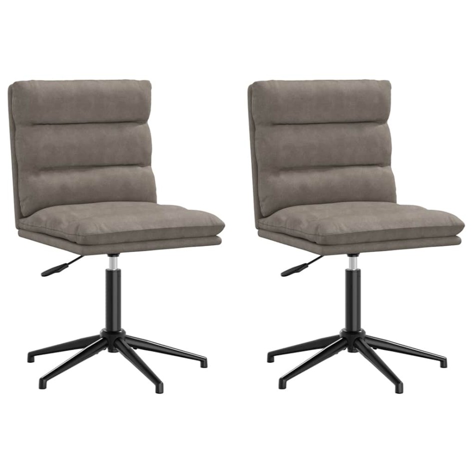 Sillas de comedor 2 unidades cuero sintético