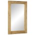 Conjunto de muebles de baño 2 uds marrón madera maciza de