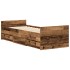Estructura de cama sin colchón madera de ingeniería