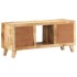 Mueble de TV madera maciza de mango rugosa 105x46x32