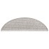 Alfombrilla autoadhesiva escalera sisal 30uds Platina