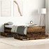 Estructura de cama sin colchón madera de ingeniería