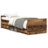 Estructura de cama sin colchón madera de ingeniería