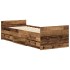 Estructura de cama sin colchón madera de ingeniería