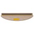 Alfombra autoadhesiva escalera sisal 30 uds 65x21x4 cm