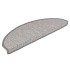 Alfombra autoadhesiva escalera sisal 30 uds 65x21x4 cm
