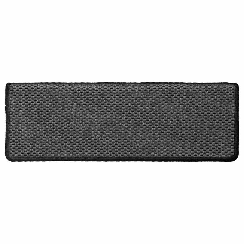 Alfombra autoadhesiva escalera sisal 30 uds 65x21x4cm