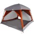 Tienda de campaña familiar 6 personas impermeable gris