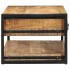 Mesa de centro 90x50x38 cm de madera maciza de