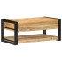 Mesa de centro 90x50x38 cm de madera maciza de