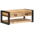 Mesa de centro 90x50x38 cm de madera maciza de