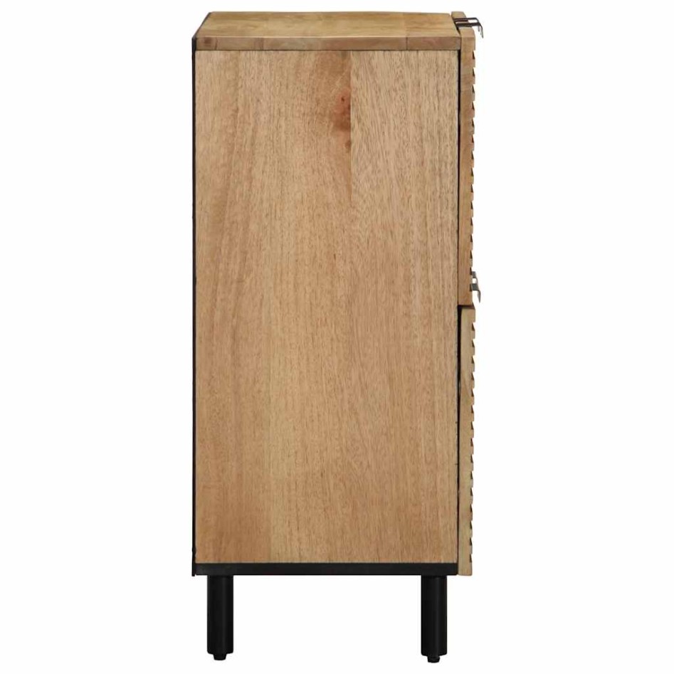 Aparador marrón 60x33x75 cm madera maciza