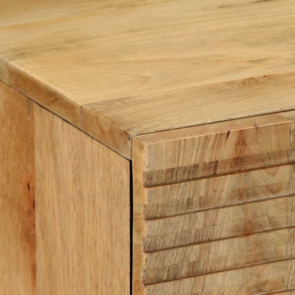 Aparador marrón 60x33x75 cm madera maciza