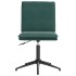 Sillas de comedor 6 unidades terciopelo verde