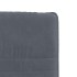 Sillas de comedor 4 unidades terciopelo gris