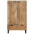 Aparador alto madera maciza de mango marrón 60x33x100