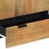 Aparador alto madera maciza de mango marrón 60x33x100