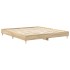 Estructura de cama madera de ingeniería roble Sonoma 160x200