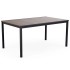Mesa Keter Signature Porto 160 cm - Nogal y acero