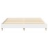 Estructura de cama sin colchón blanca 160x200