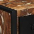 Mesilla de noche multicolor 40x35x40 cm madera maciza