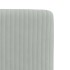 Sillas de comedor giratorias 6 uds terciopelo gris